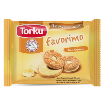 Torku Favorimo kekse banán 244g