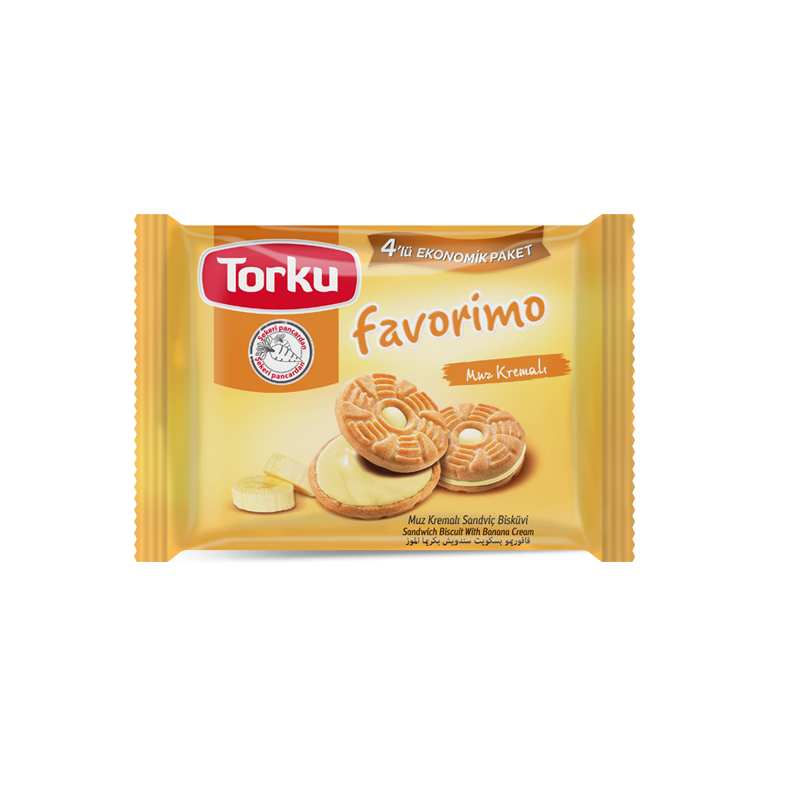 Torku Favorimo kekse banán 244g